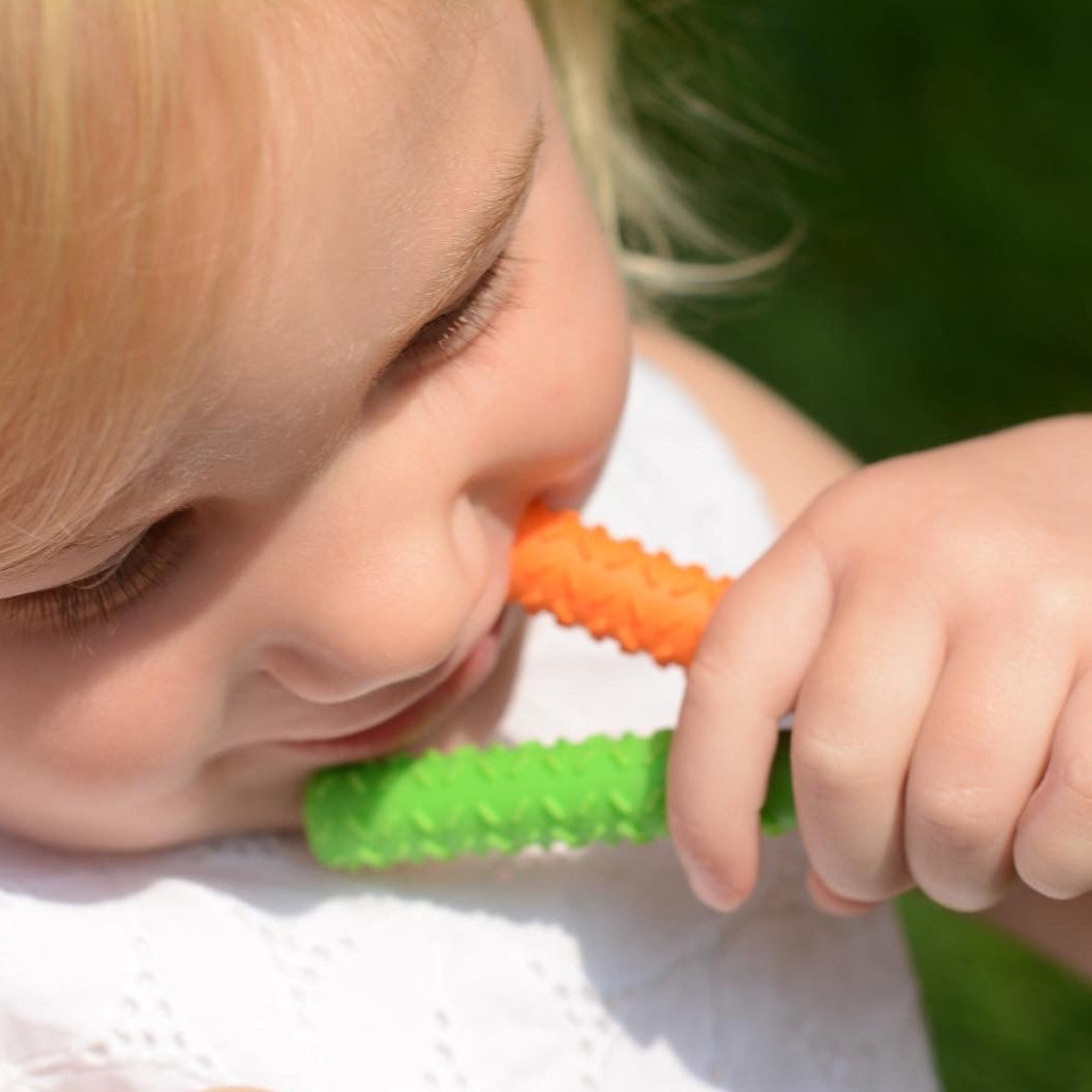 Teething chew-tubes