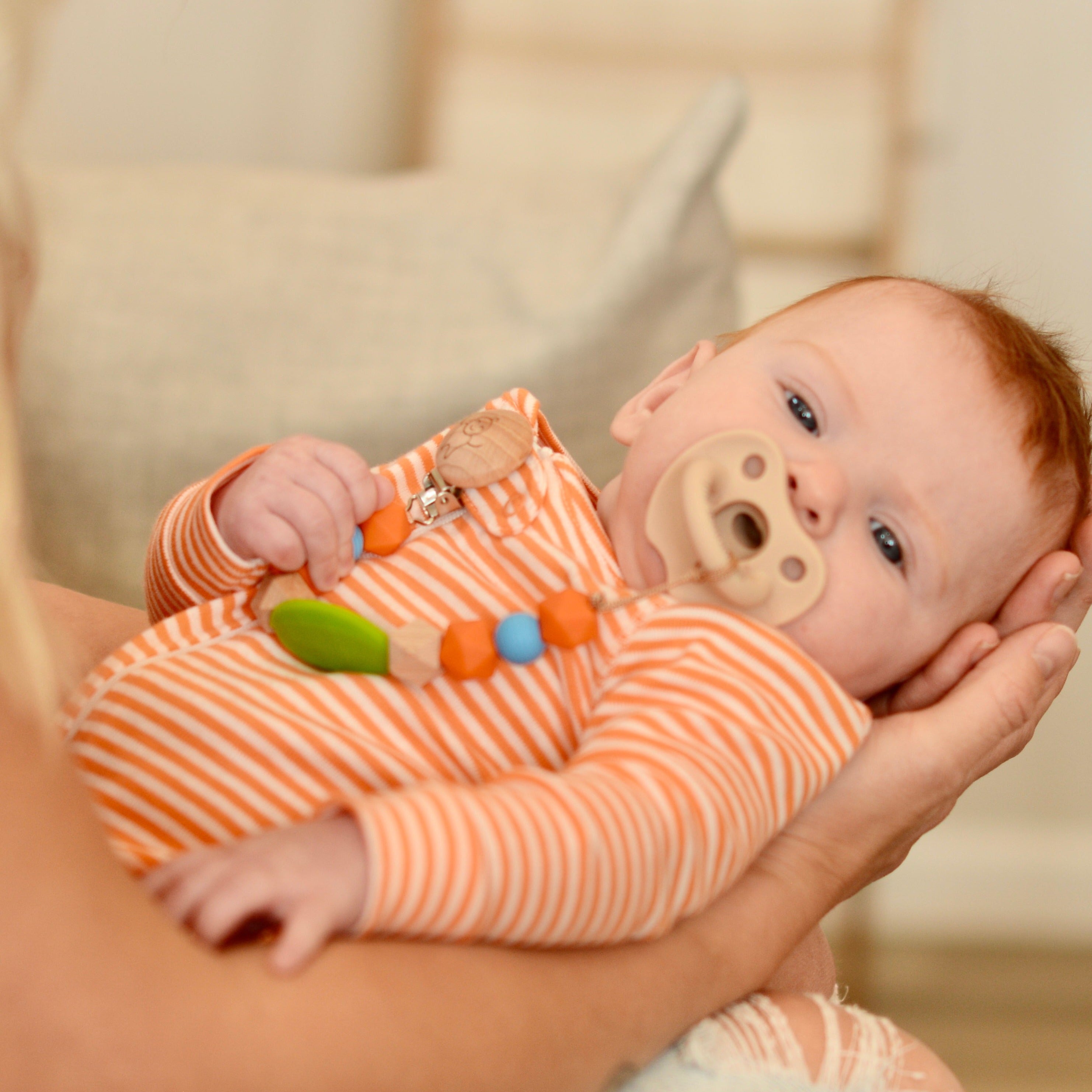 Teething clip + Pacifier