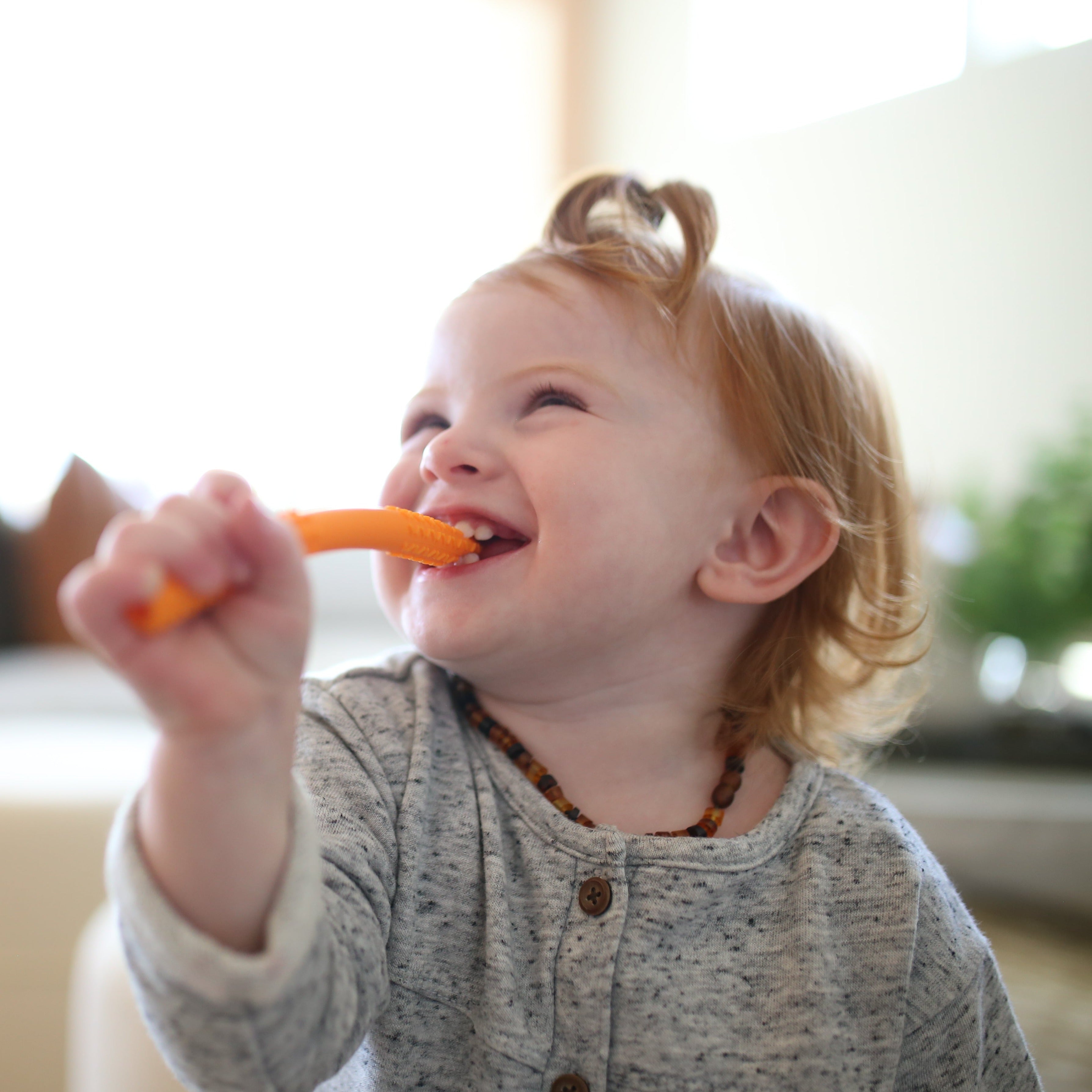 Teething chew-tubes
