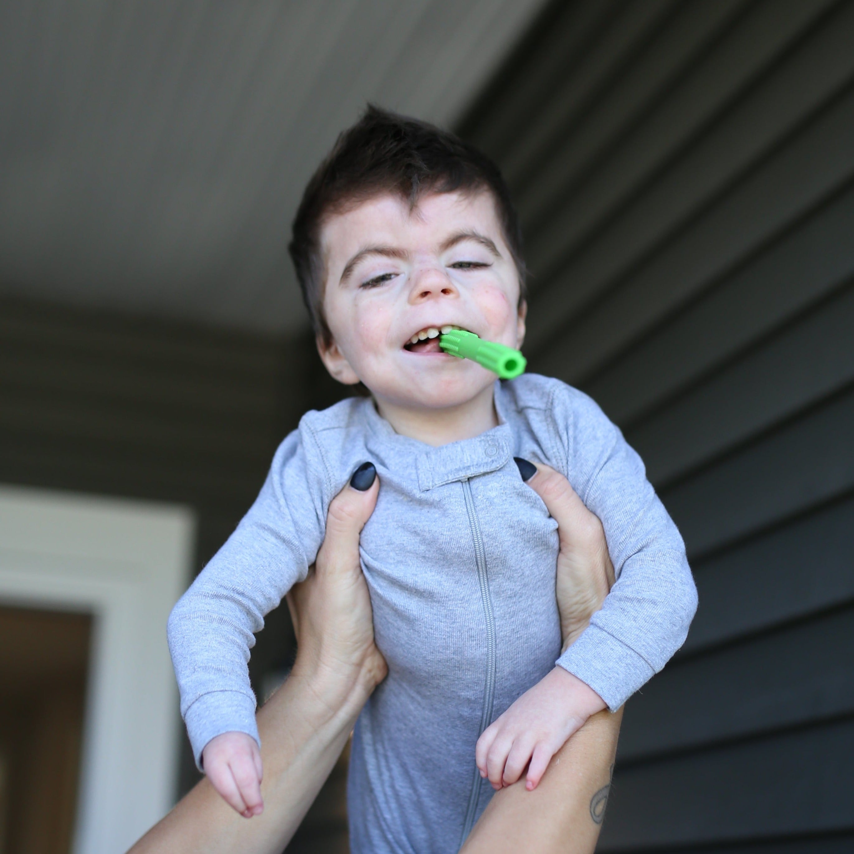 Teething chew-tubes