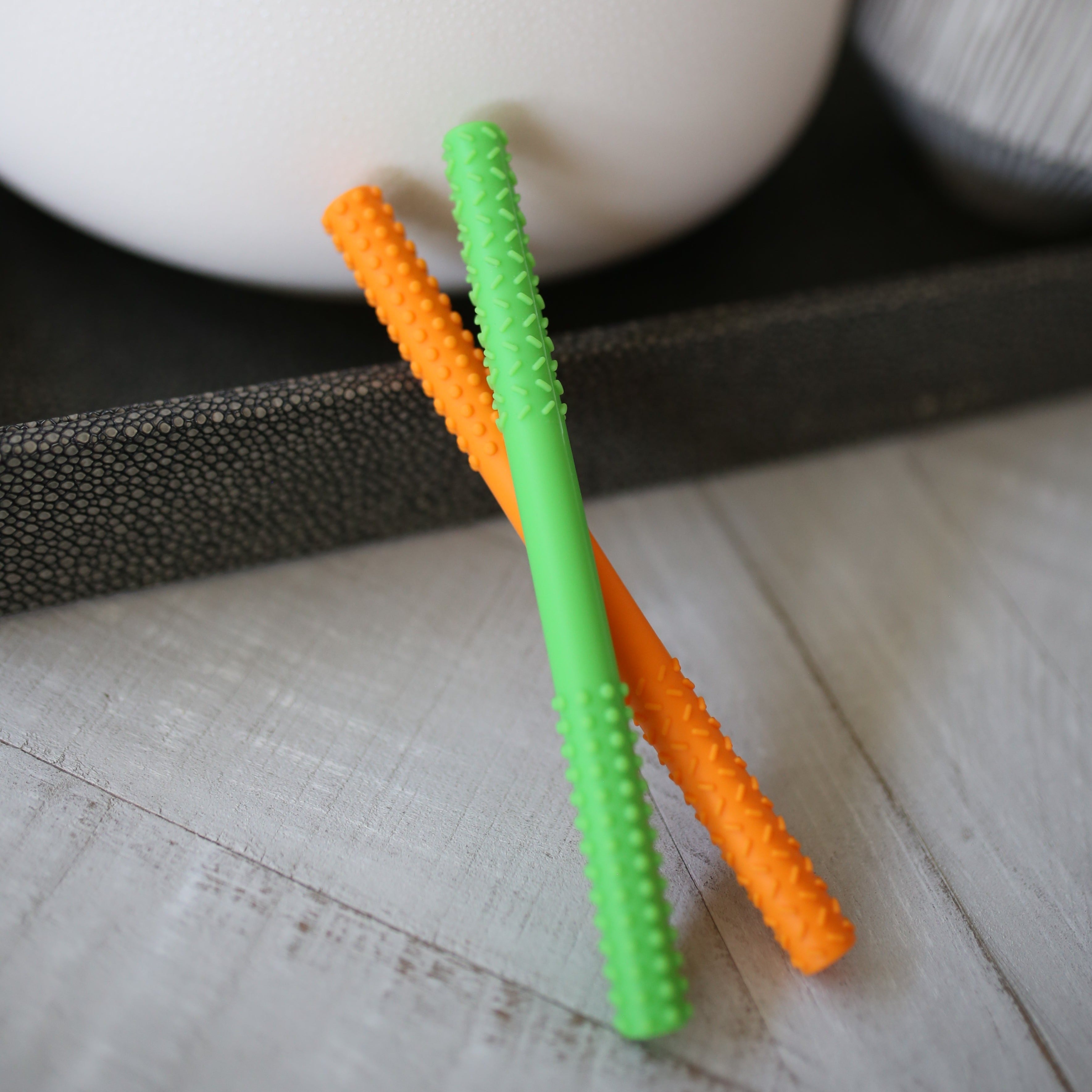 Teething chew-tubes