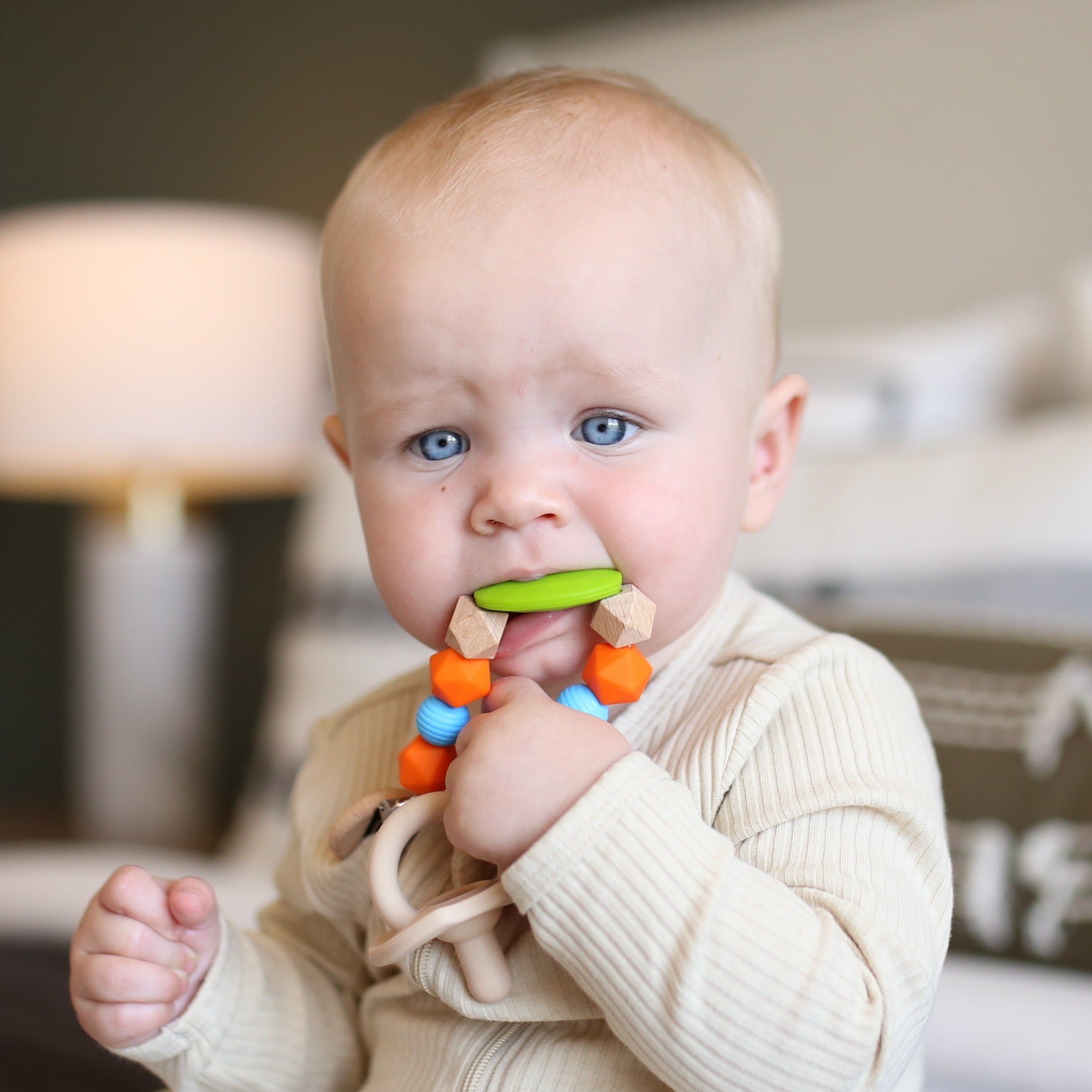 Teething clip + Pacifier