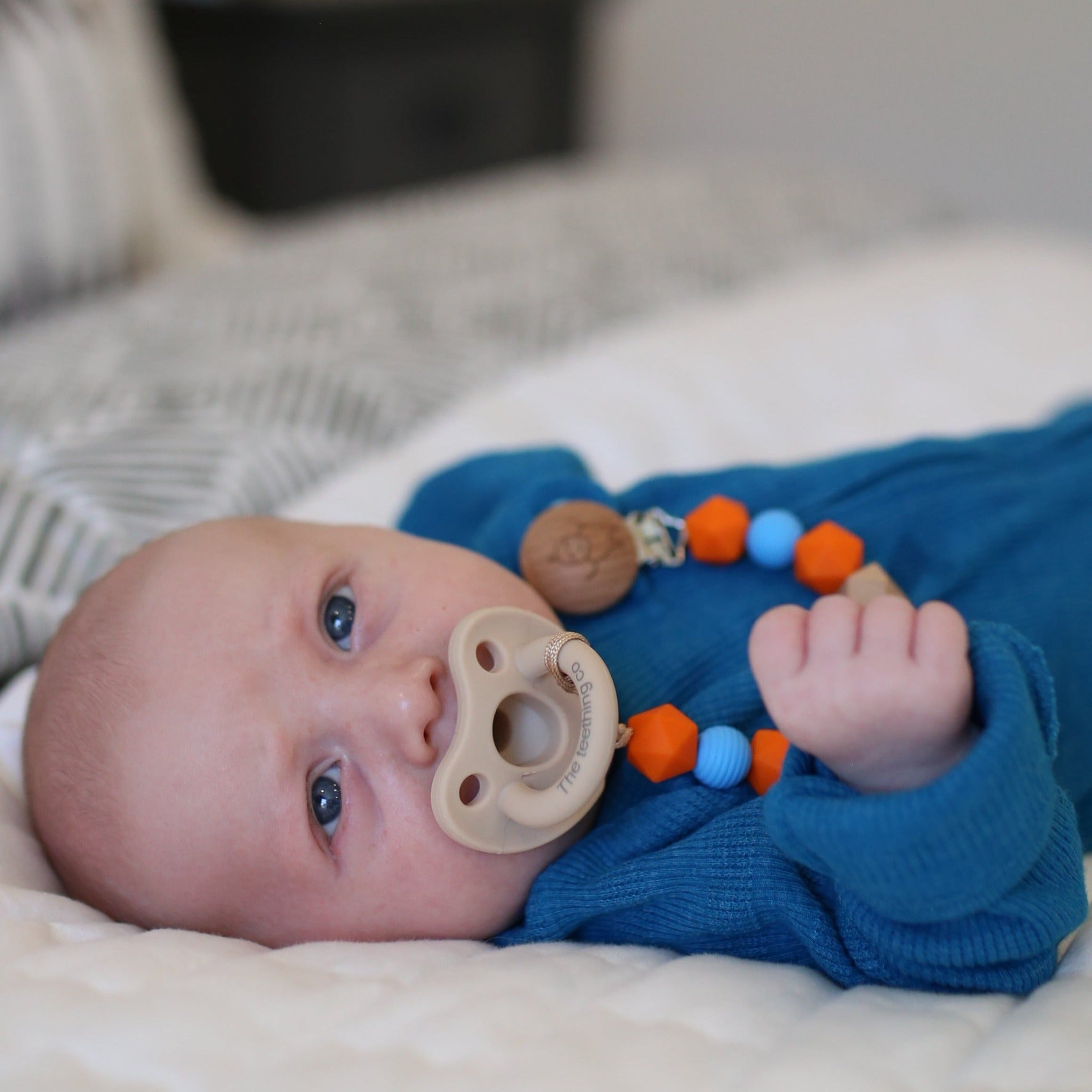 Teething clip + Pacifier